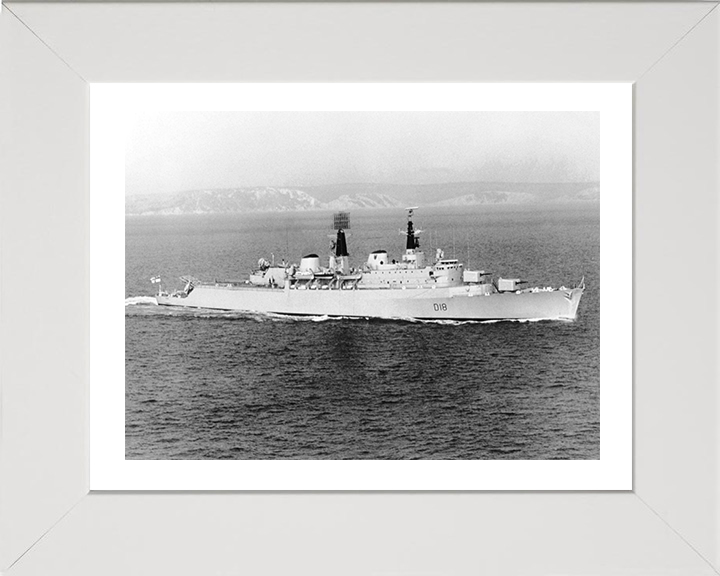 HMS Antrim D18 Royal Navy County class destroyer Photo Print or Framed Print - Hampshire Prints