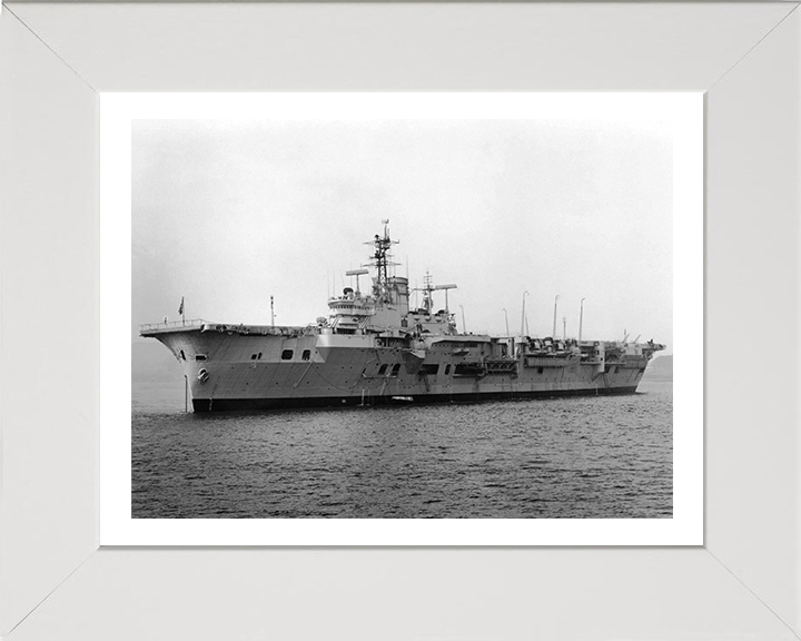 HMS Ark Royal R09 Royal Navy Audacious class aircraft carrier Photo Print or Framed Print - Hampshire Prints