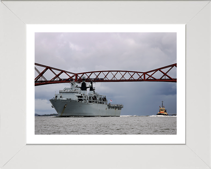 HMS Albion L14 Royal Navy Albion Class amphibious ship Photo Print or Framed Print - Hampshire Prints