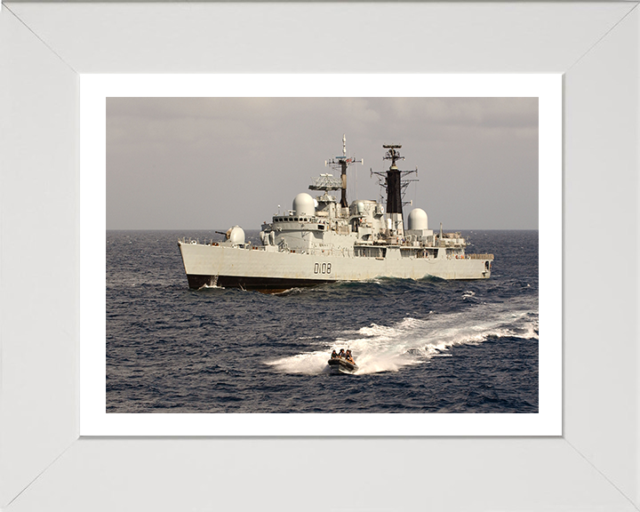 HMS Cardiff D108 Royal Navy Type 42 destroyer Photo Print or Framed Print - Hampshire Prints