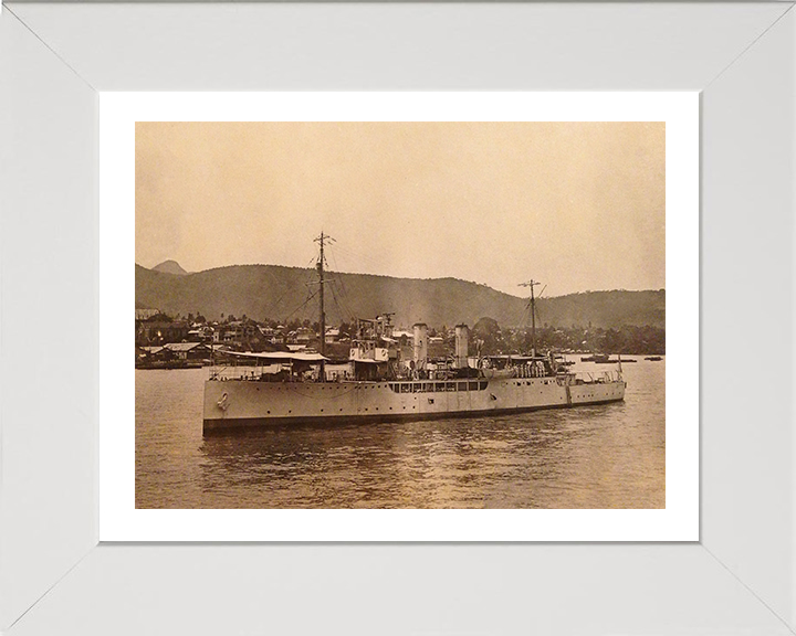 HMS Delphinium K77 Royal Navy Flower class corvette Photo Print or Framed Print - Hampshire Prints