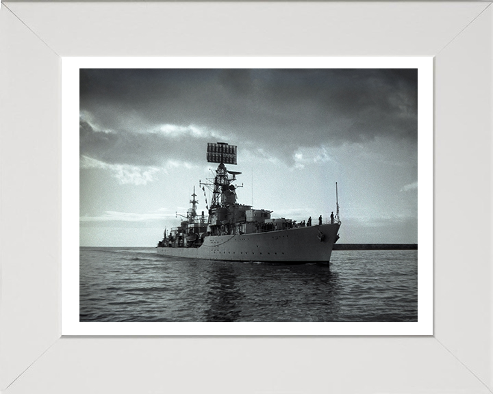 HMS Agincourt D86 Royal Navy Battle class destroyer Photo Print or Framed Print - Hampshire Prints