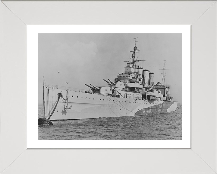 HMS Cumberland (57) | Photo Print | Framed Print | County Class | Cruiser | Royal Navy Hampshire Prints