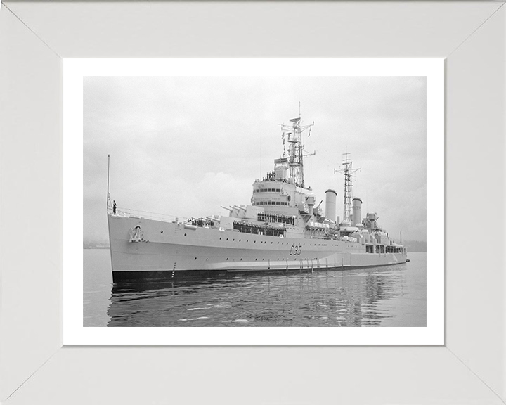 HMS Belfast C35 Royal Navy Town class light cruiser Photo Print or Framed Print - Hampshire Prints