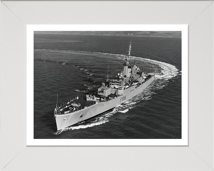 HMS Brighton F106 Royal Navy Rothesay Class Frigate Photo Print or Framed Print - Hampshire Prints