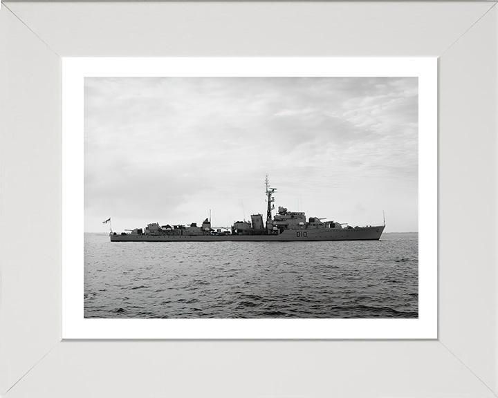 HMS Cassandra D10 (R62) Royal Navy C class destroyer Photo Print or Framed Print - Hampshire Prints