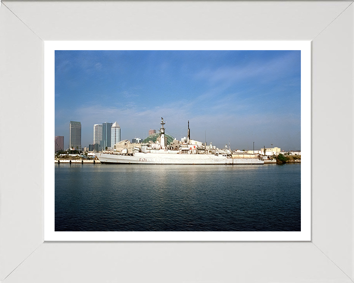 HMS Active F171 Royal Navy Type 21 frigate Photo Print or Framed Print - Hampshire Prints