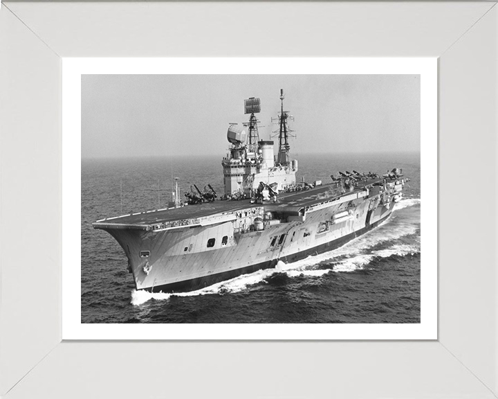 HMS Eagle R05 Royal Navy Audacious class aircraft carrier Photo Print or Framed Print - Hampshire Prints