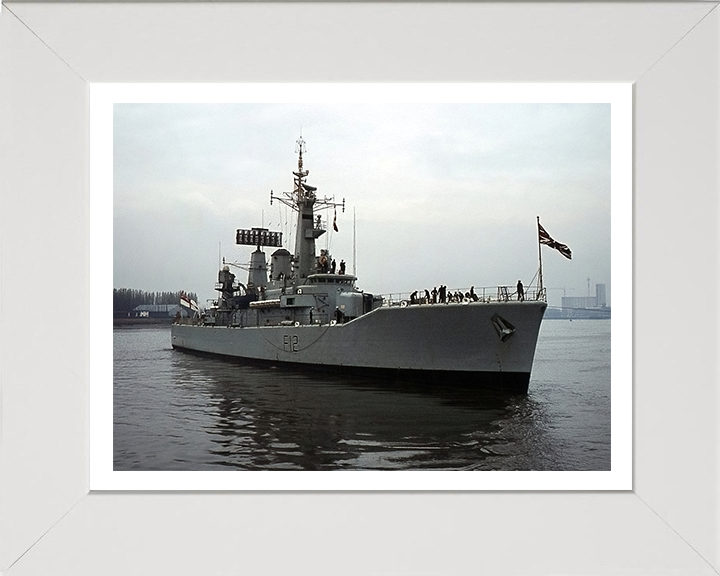 HMS Achilles F12 Royal Navy Leander Class Frigate Photo Print or Framed Print - Hampshire Prints