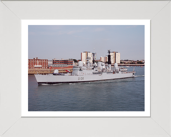 HMS Cardiff D108 Royal Navy Type 42 destroyer Photo Print or Framed Print - Hampshire Prints