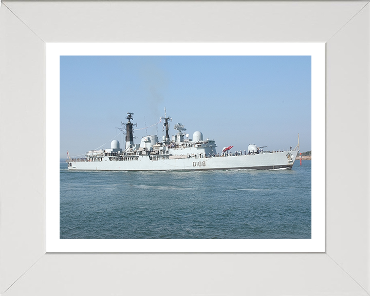 HMS Cardiff D108 | Photo Print | Framed Print | Poster | Type 42 | Destroyer | Royal Navy Hampshire Prints