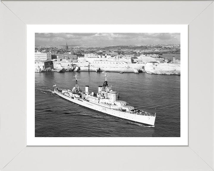 HMS Bermuda (52) Royal Navy Fiji class light cruiser Photo Print or Framed Photo Print - Hampshire Prints