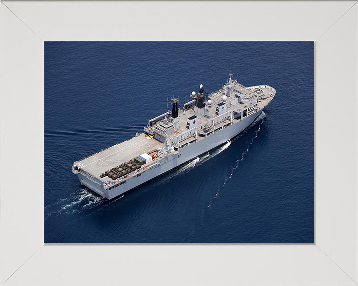 HMS Albion L14 Royal Navy Albion Class amphibious ship Photo Print or Framed Print - Hampshire Prints