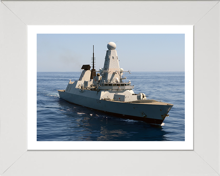 HMS Diamond D34 Royal Navy Type 45 Destroyer Photo Print or Framed Print - Hampshire Prints