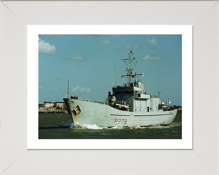 HMS Alderney P278 Royal Navy Island class Patrol Vessel Photo Print or Framed Photo Print - Hampshire Prints