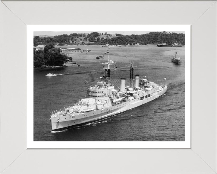 HMS Belfast C35 Royal Navy Town class light cruiser Photo Print or Framed Print - Hampshire Prints