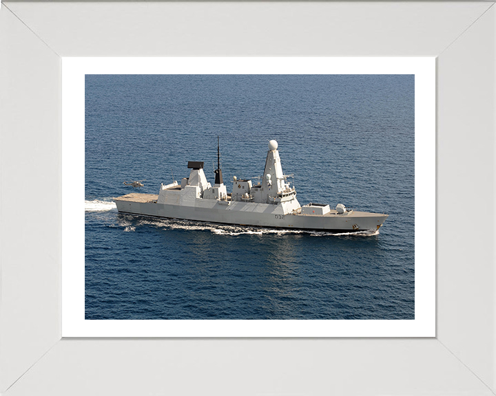 HMS Daring D32 Royal Navy type 45 Destroyer Photo Print or Framed Print - Hampshire Prints