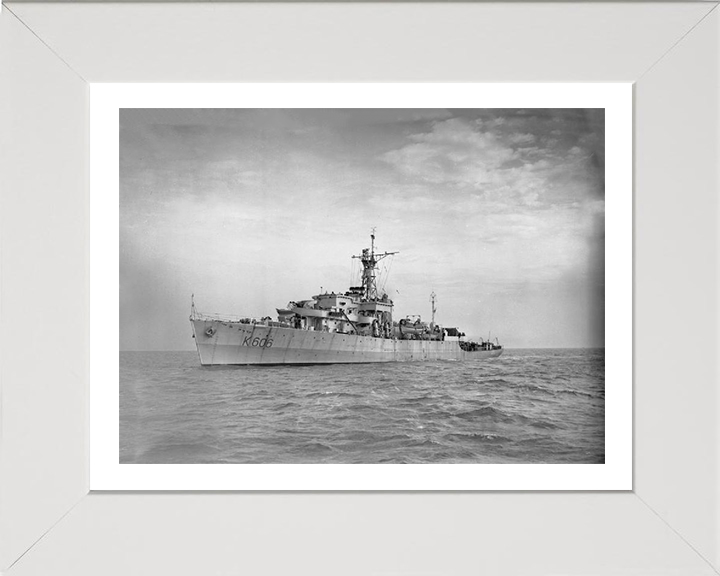 HMS Bigbury Bay K606 Royal Navy Bay Class Frigate Photo Print or Framed Print - Hampshire Prints