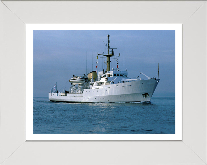 HMS Beagle A319 Royal Navy Bulldog class ship Photo Print or Framed Print - Hampshire Prints