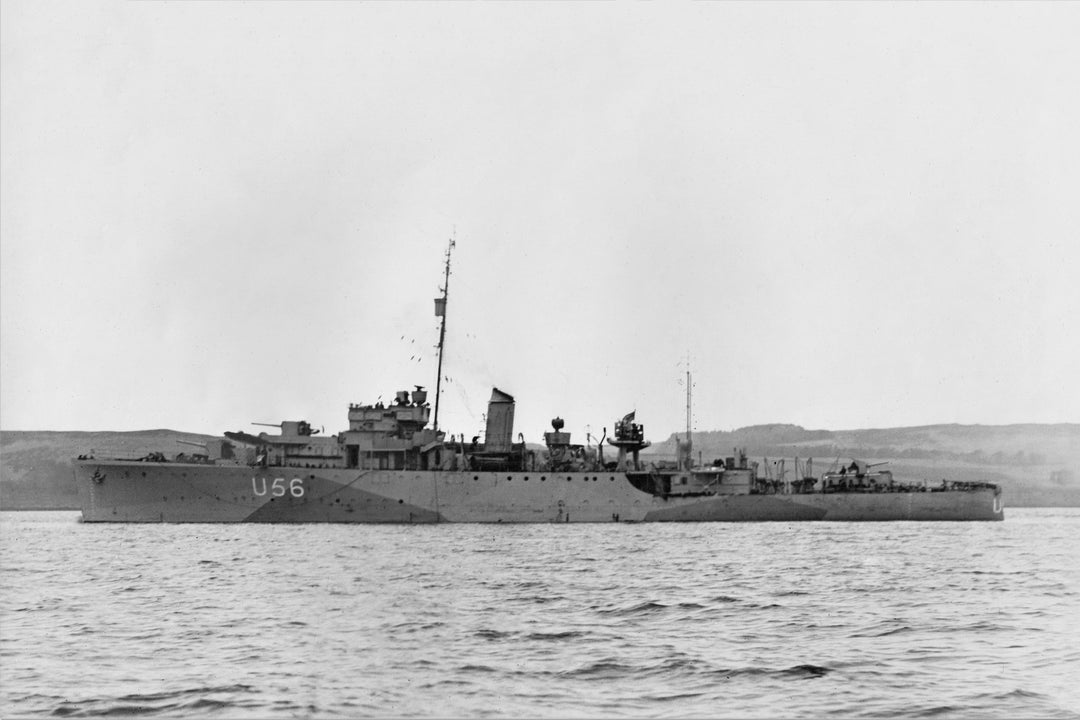 HMS Enchantress L56 (U56) | Photo Print | Framed Print | Bittern Class | Sloop | Royal Navy Hampshire Prints