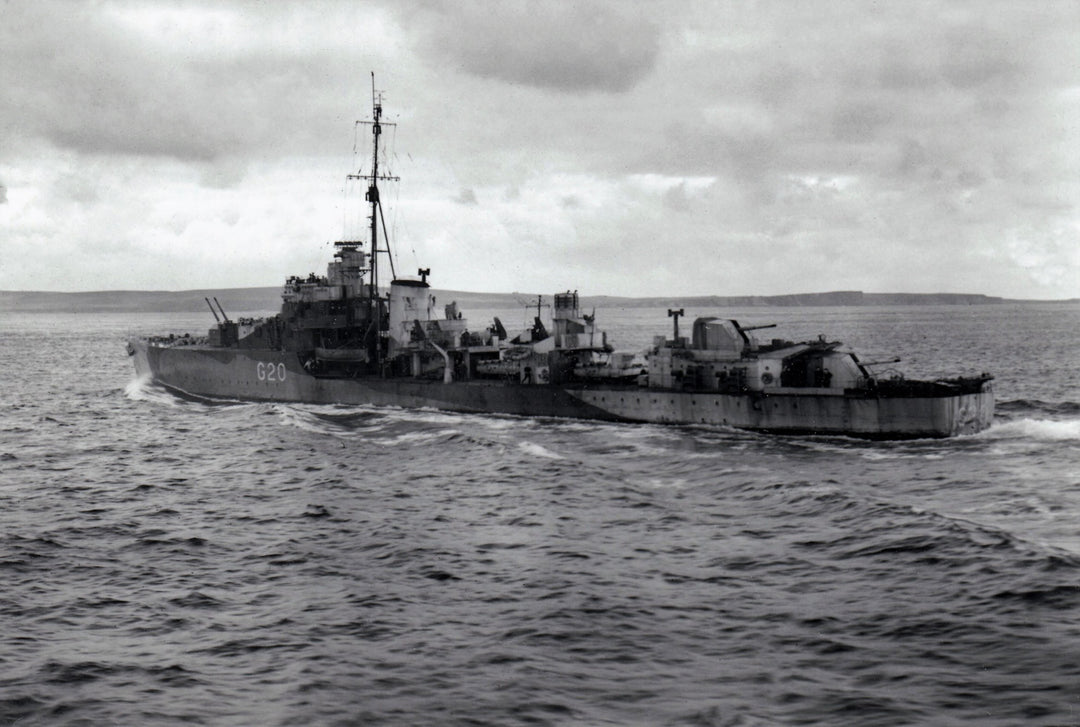 HMS Savage G20 (D27) | Photo Print | Framed Print | S Class | Destroyer | Royal Navy Hampshire Prints