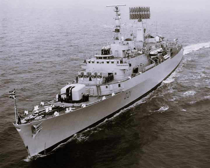 HMS Norfolk D21 | Photo Print | Framed Print | County Class | Destroyer | Royal Navy Hampshire Prints