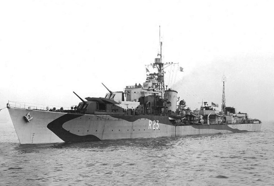 HMS Teazer R23 (F23) | Photo Print | Framed Print | T Class | Destroyer | Royal Navy Hampshire Prints