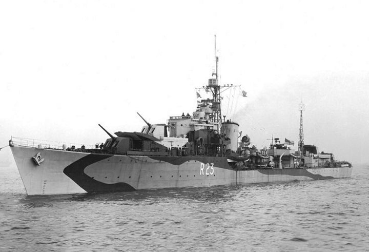 HMS Teazer R23 (F23) | Photo Print | Framed Print | T Class | Destroyer | Royal Navy Hampshire Prints
