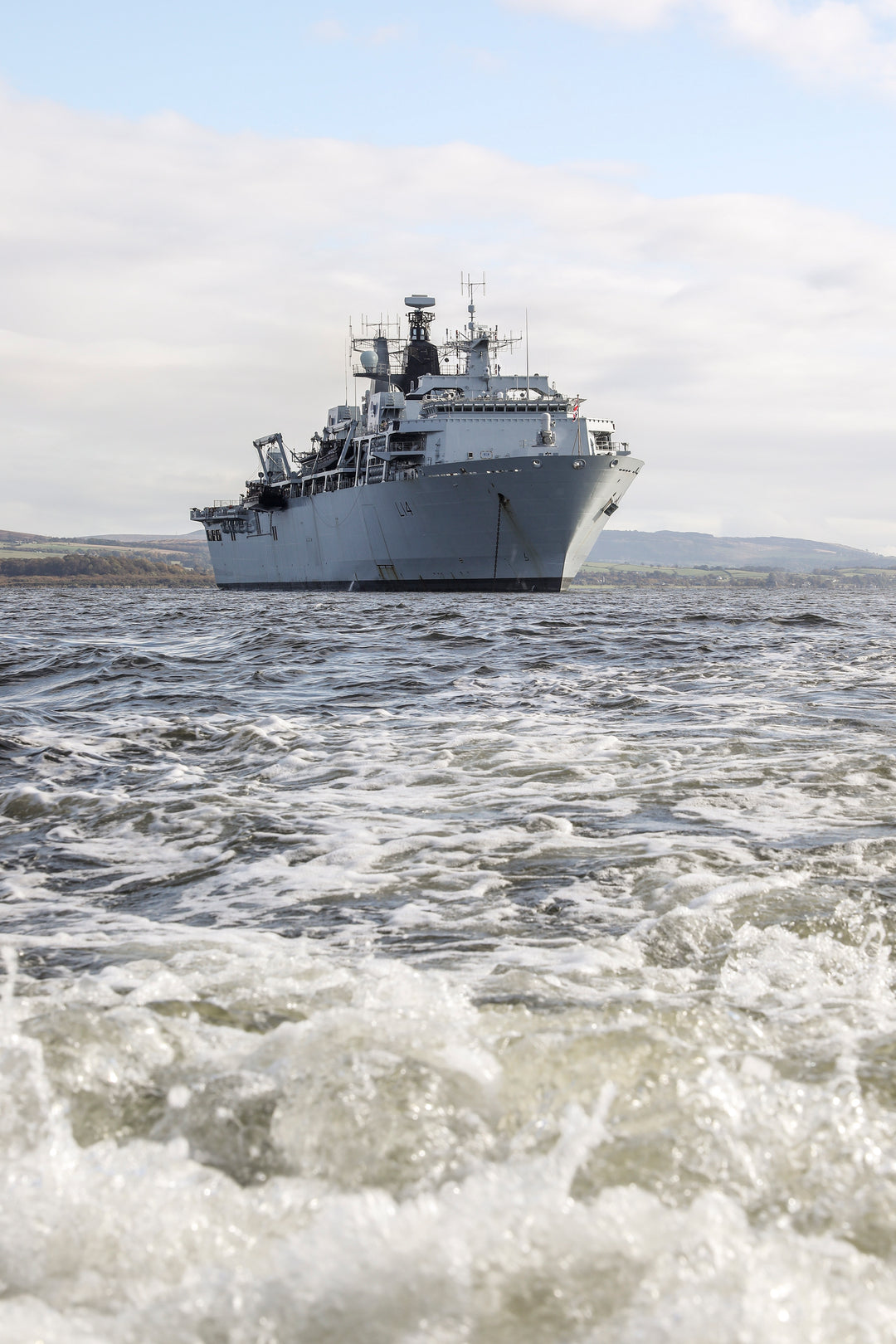 HMS Albion L14 Royal Navy Albion Class amphibious ship Photo Print or Framed Print - Hampshire Prints