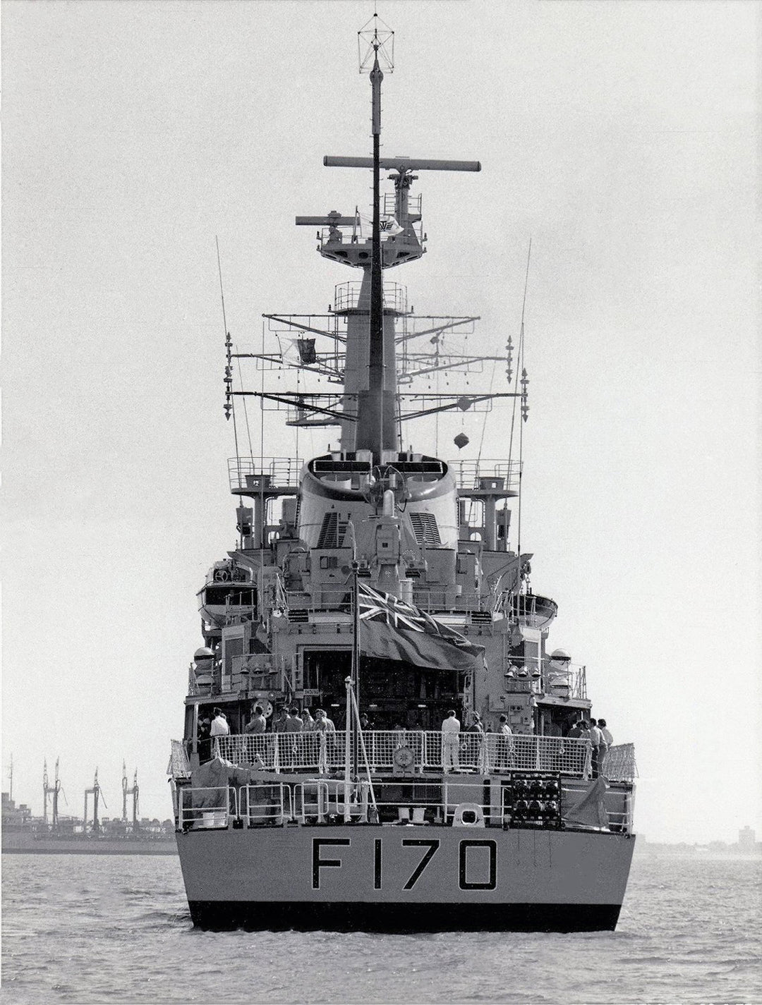 HMS Antelope F170 Royal Navy Type 21 frigate Photo Print or Framed Print - Hampshire Prints