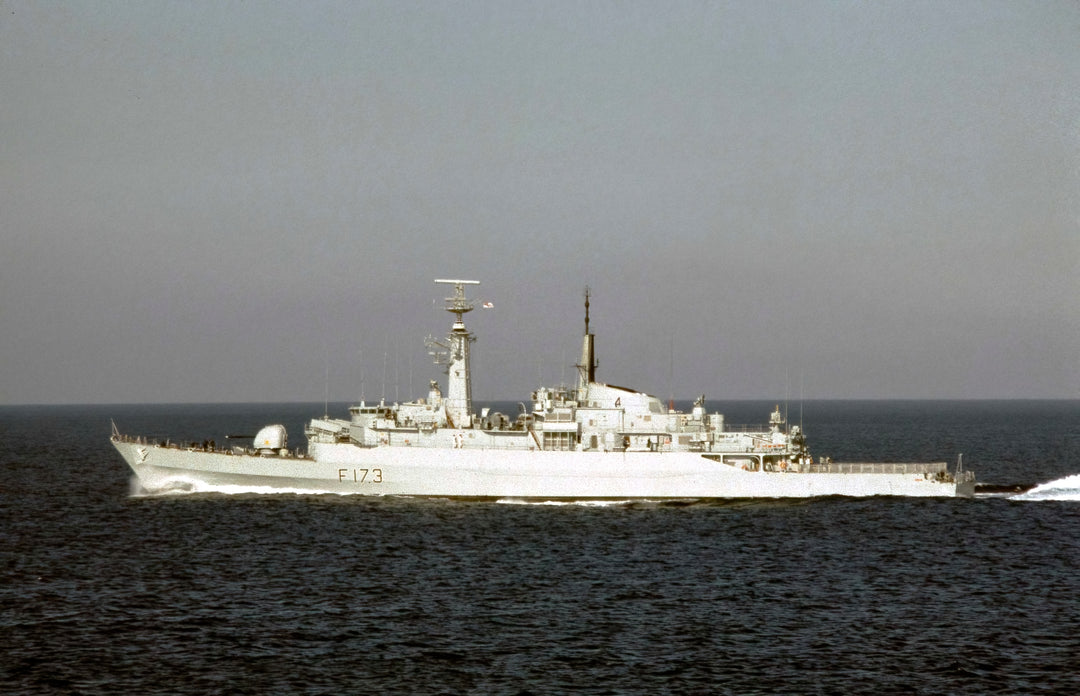 HMS Arrow F173 Royal Navy Type 21 Frigate Photo Print or Framed Print - Hampshire Prints