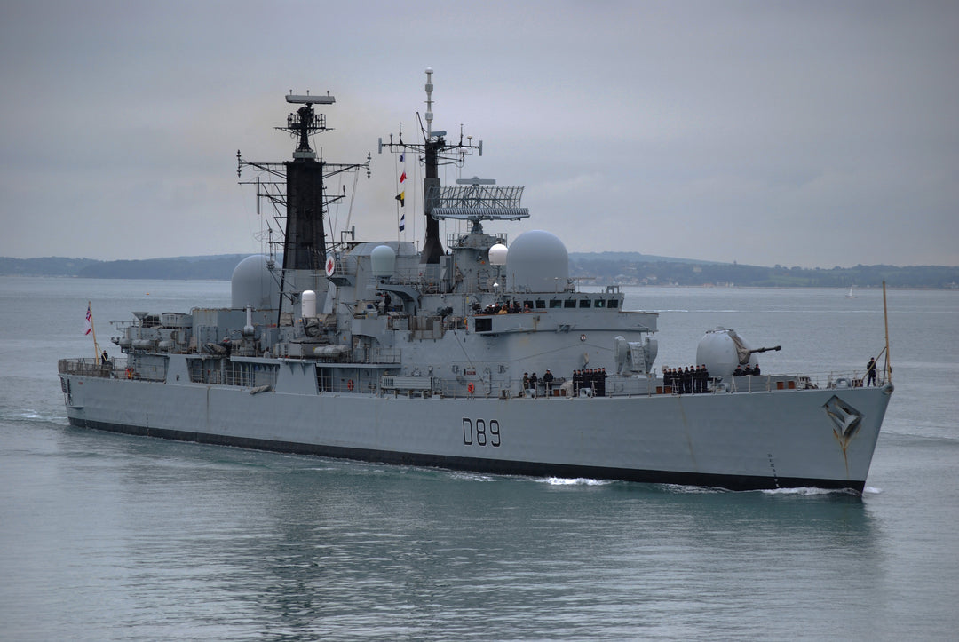 HMS Exeter D89 | Photo Print | Framed Print | Poster | Type 42 | Destroyer | Royal Navy Posters, Prints, & Visual Artwork Hampshire Prints