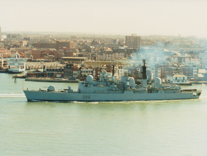 HMS Birmingham D86 Royal Navy Type 42 destroyer Photo Print or Framed Print - Hampshire Prints