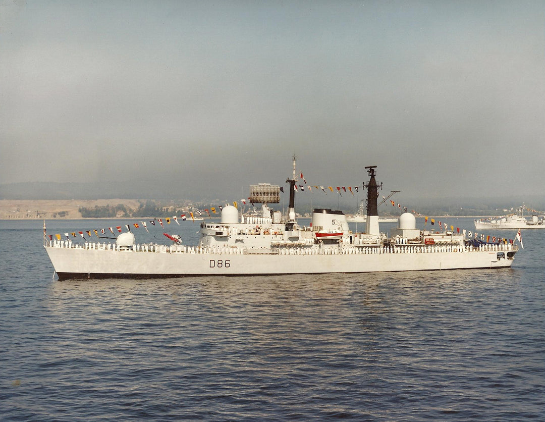 HMS Birmingham D86 Royal Navy Type 42 destroyer Photo Print or Framed Print - Hampshire Prints