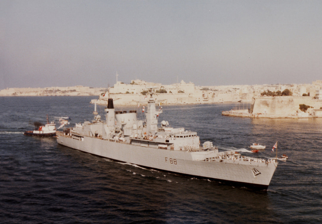 HMS Broadsword F88 Royal Navy Type 22 Frigate Photo Print or Framed Print - Hampshire Prints