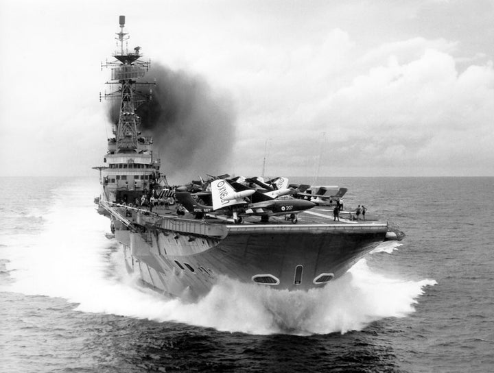HMS Centaur R06 | Photo Print | Framed Print | Centaur Class | Fleet Carrier | Royal Navy Hampshire Prints