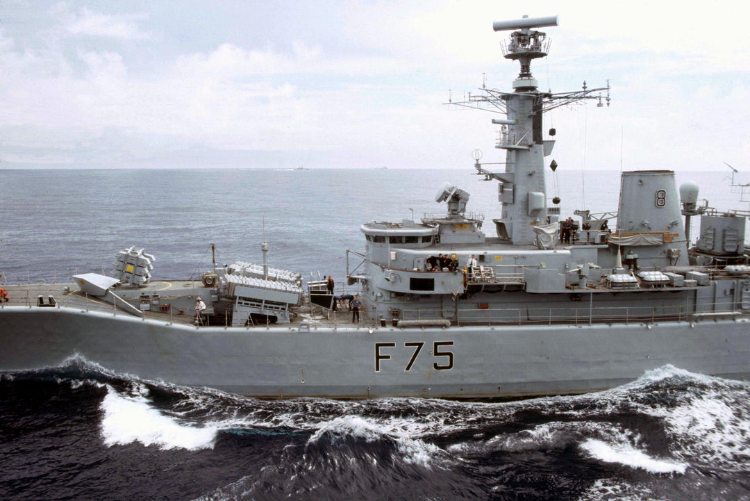 HMS Charybdis F75 | Photo Print | Framed Print | Leander Class | Frigate | Royal Navy Hampshire Prints