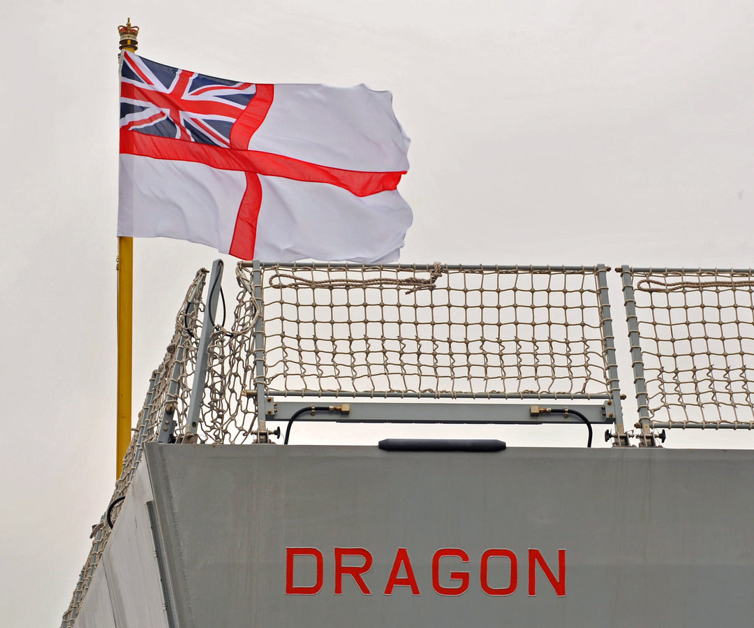 HMS Dragon D35 Royal Navy Type 45 Destroyer Photo Print or Framed Print - Hampshire Prints
