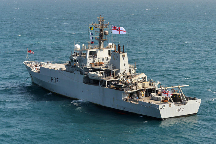 HMS Echo H87 Royal Navy Echo class survey vessel Photo Print or Framed Print - Hampshire Prints