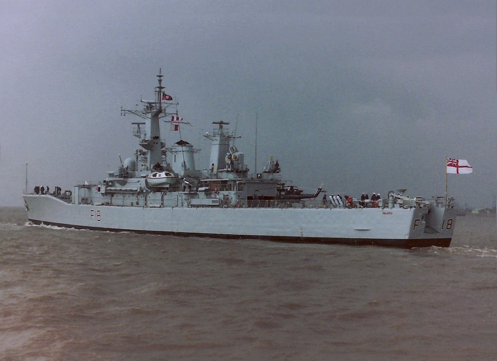 HMS Galatea F18 | Photo Print | Framed Print | Leander Class | Frigate | Royal Navy Hampshire Prints