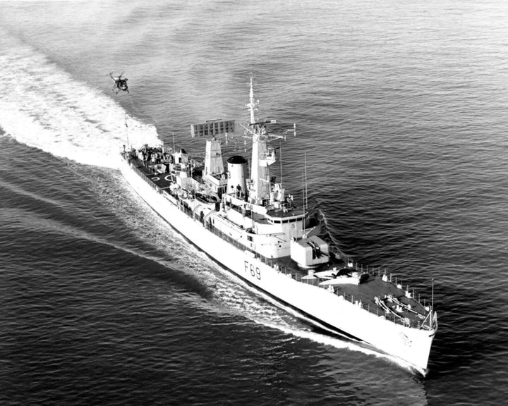 HMS Bacchante F69 | Photo Print | Framed Print | Leander Class | Frigate | Royal Navy Hampshire Prints