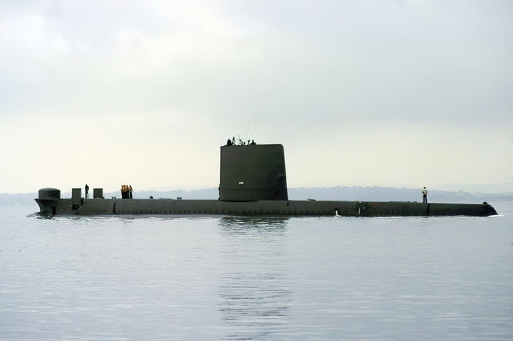 HMS Walrus S08 Submarine | Photo Print | Framed Print | Porpoise Class | Royal Navy Hampshire Prints