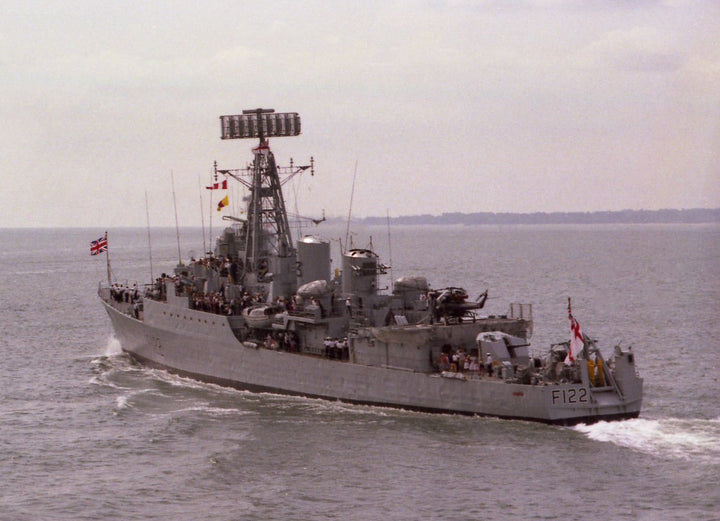 HMS Gurkha F122 Royal Navy Tribal class frigate Photo Print or Framed Print - Hampshire Prints