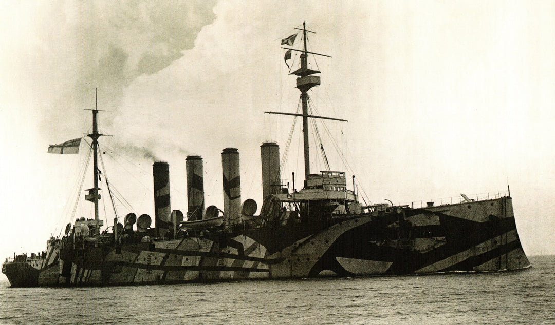 HMS Amphitrite (1898) Royal Navy Diadem class Cruiser Photo Print or Framed Photo Print - Hampshire Prints