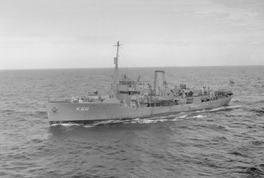 HMS Begonia K66 Royal Navy Flower class corvette Photo Print or Framed Print - Hampshire Prints