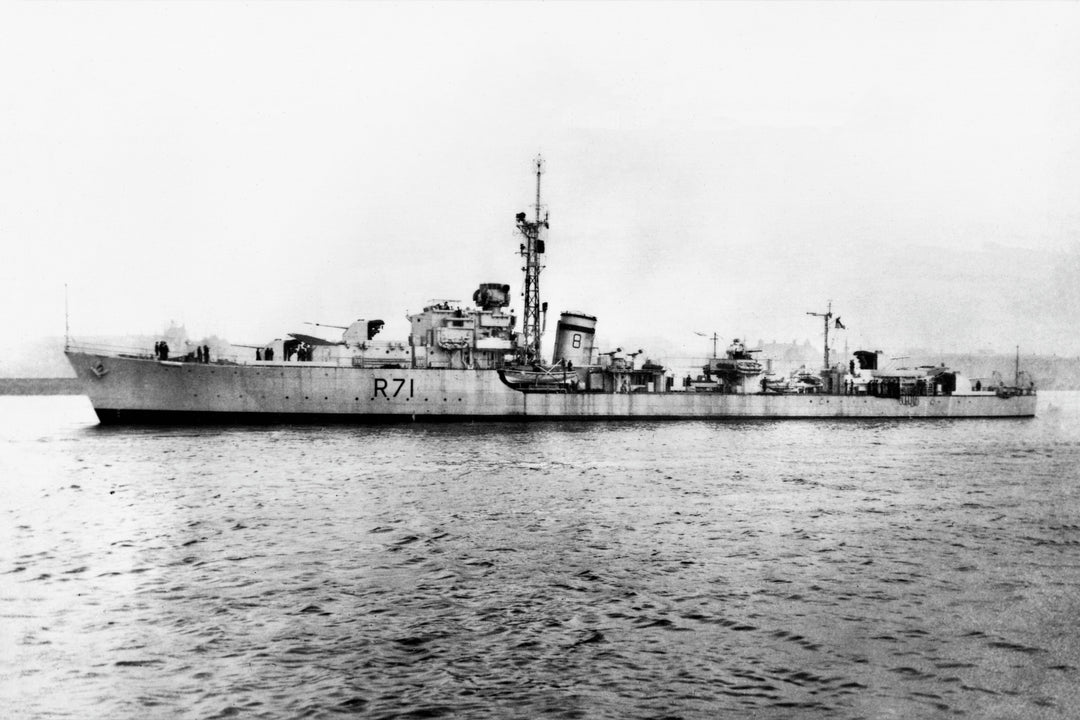 HMS Constance R71 Royal Navy C class destroyer Photo Print or Framed Print - Hampshire Prints