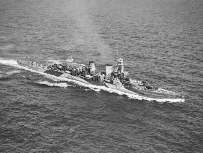 HMS Frobisher D81 Royal Navy | Photo Print | Framed Print | Hawkins Class | Cruiser | Royal Navy Hampshire Prints