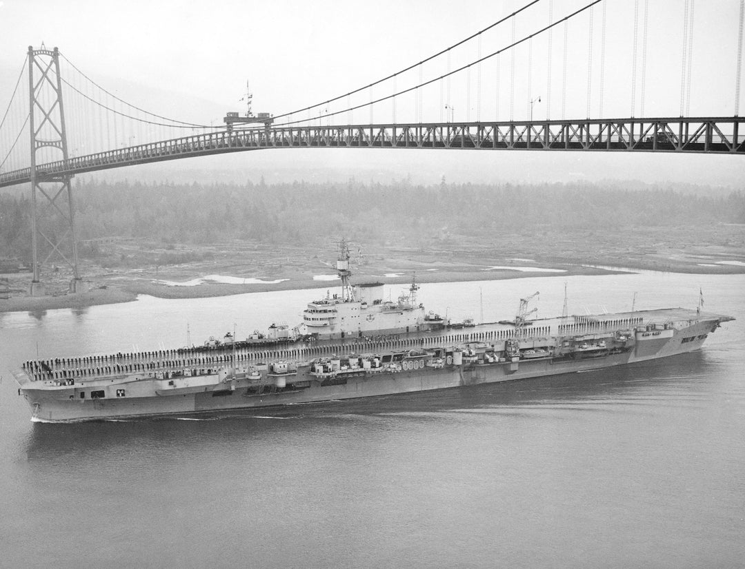 HMS Implacable R86 Royal Navy Implacable Class Aircraft Carrier Photo Print or Framed Print - Hampshire Prints