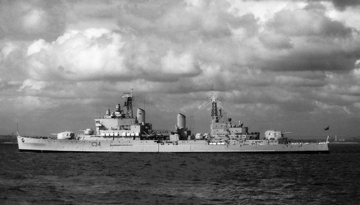 HMS Lion C34 | Photo Print | Framed Print | Poster | Tiger Class | Cruiser | Royal Navy Hampshire Prints