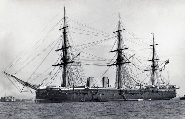HMS Raleigh 1873 | Photo Print | Framed Print | Poster | Unarmed frigate | Royal Navy Hampshire Prints